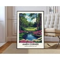thumbnail image 1 of Amen Corner Augusta Georgia Golf Poster, Unframed Paper Poster 11x14in, 1 of 4