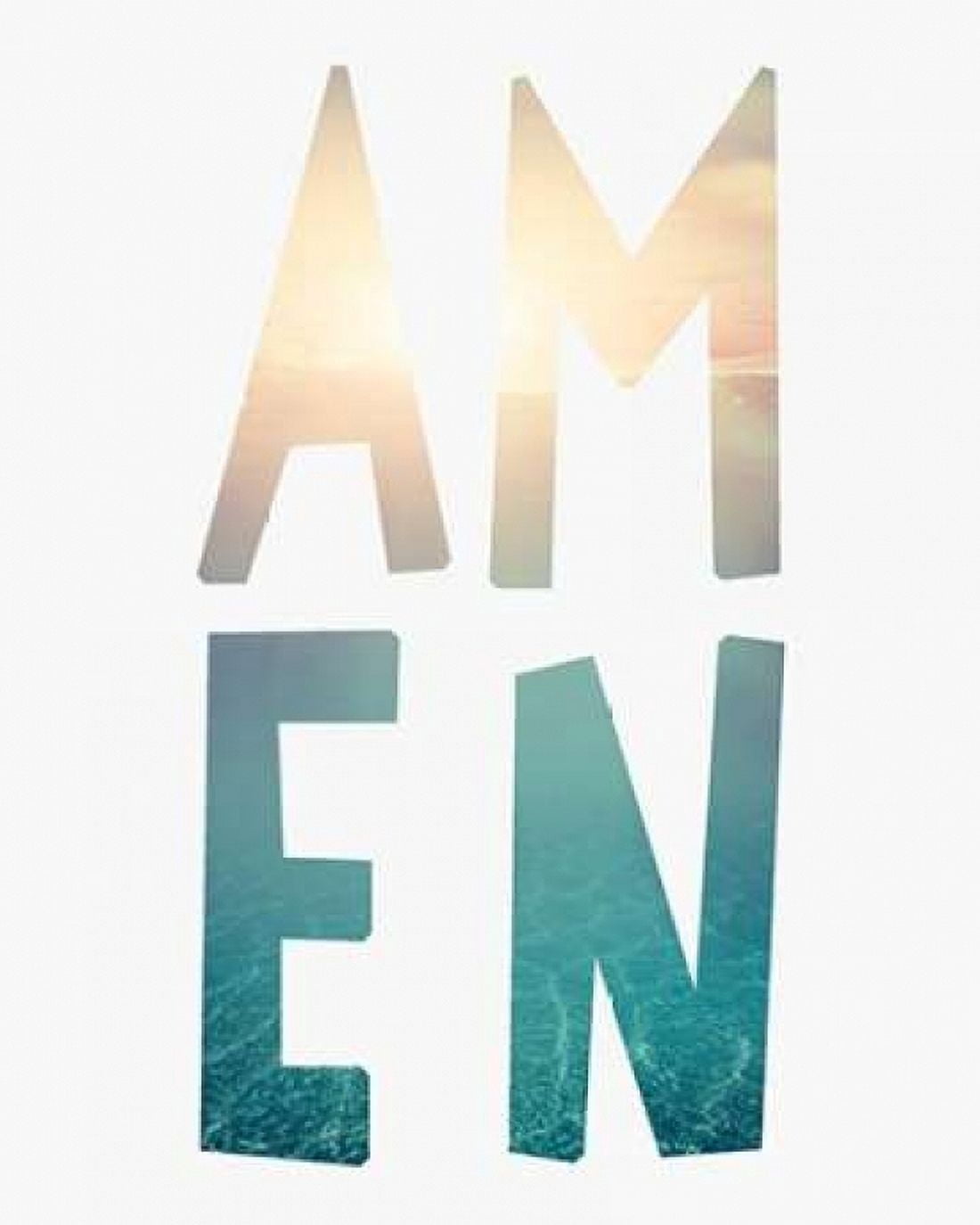 Amen Water Canvas Art - Tara Moss (24 x 30)