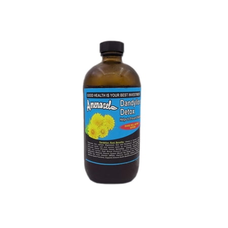 Amenazel Dandelion Detox 16oz Bottle - All Natural