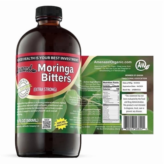 Amenazel Moringa Bitters |16 oz