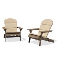 thumbnail image 1 of Amenda Outdoor Acacia Wood Adirondack Chairs with Cushions (Set of 2), 1 of 20