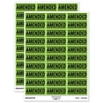 thumbnail image 1 of Amended Double Lines Sticker Set - Light Green - Gloss Finish - 1.75" Medium, 1 of 7