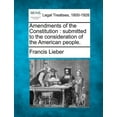 thumbnail image 1 of Amendments of the Constitution: Submitted to the Consideration of the American People. (Paperback), 1 of 1