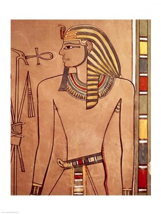Amenhotep II Canvas Art -  (18 x 24)