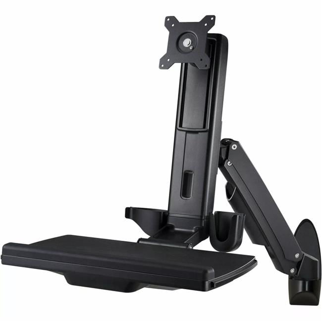 Amer AMR1AWS-B Wall Mount for Workstation, Monitor, Keyboard, Mouse ...