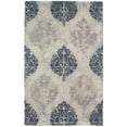 thumbnail image 1 of Kanoka 18 Navy-Gray Hand-Tufted Area Rug 7'6"x9'6", 1 of 3