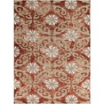 thumbnail image 1 of Amer Kanoka KAN-11 Marsala Red 2' x 3' Rug, 1 of 3