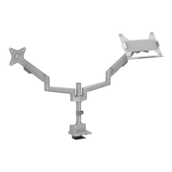Amer Mounts HYDRA2GPT Mounting Arm for Monitor Notebook Matte Silver
