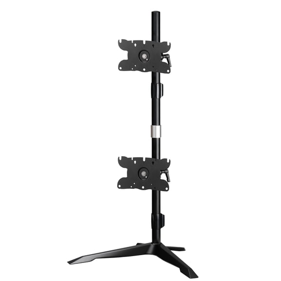 Amer Networks Dual Monitor Vertical Stand Mount Max.32 Monitors, Black