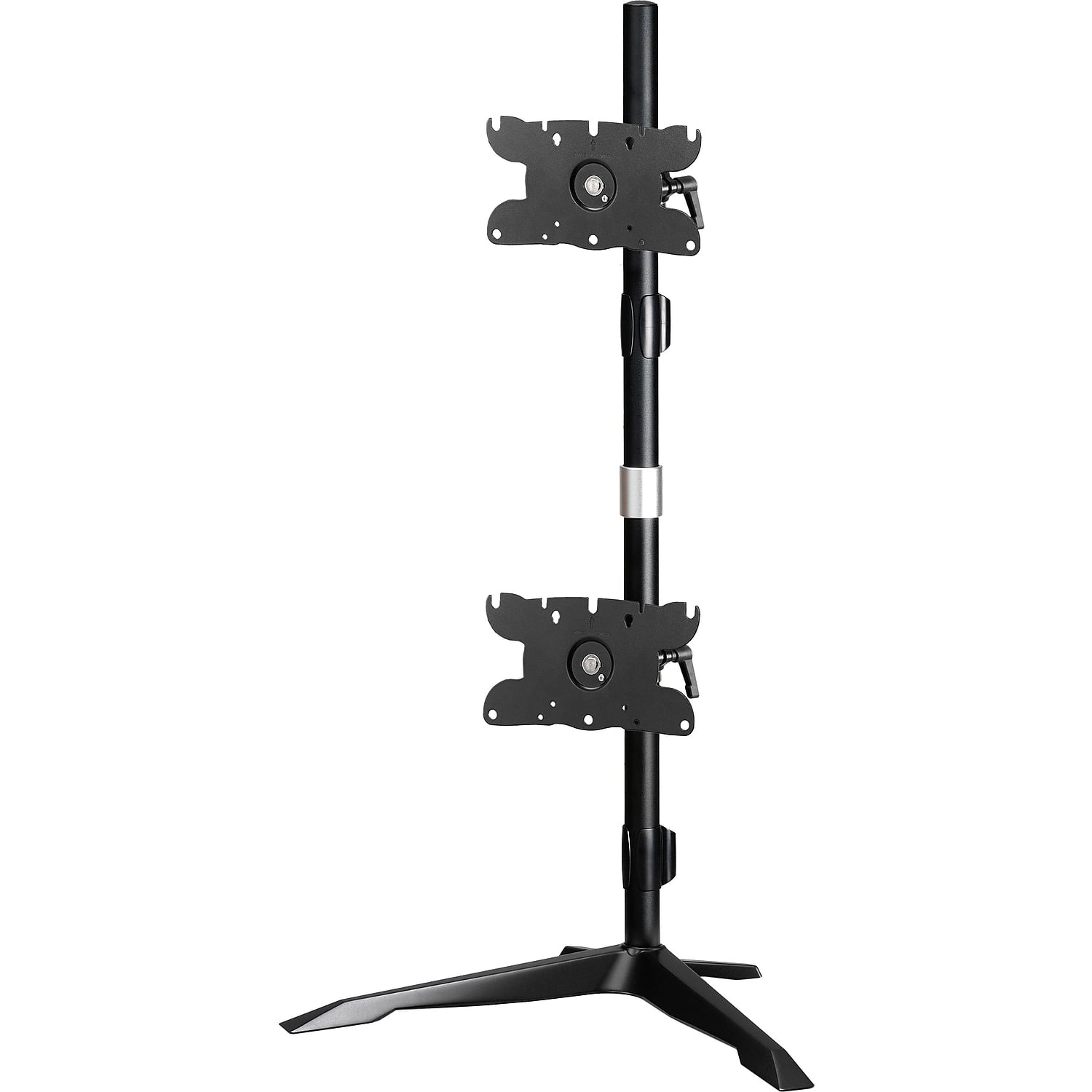 Amer Networks Dual Monitor Vertical Stand Mount Max.32″ Monitors, Black