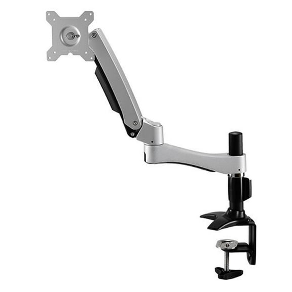 Amer Mounts Long Articulating Monitor Arm with Clamp Base for 15"-26" Displays