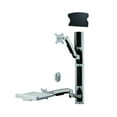 thumbnail image 1 of Amer Networks Sit-Stand Combo Workstation Wall Mount System, Silver, 1 of 2
