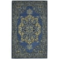 thumbnail image 1 of Amer Rug BOH117696 7 ft. 6 in. x 9 ft. 6 in. Boho 11 Hand-Tufted Area Rug - Steel Blue, 1 of 5