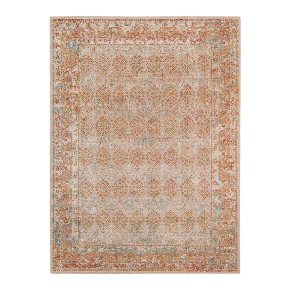 Amer Rug ETE165776 5 ft. 7 in. x 7 ft. 6 in. Eternal Transitional Power-Loomed Rug, Cream