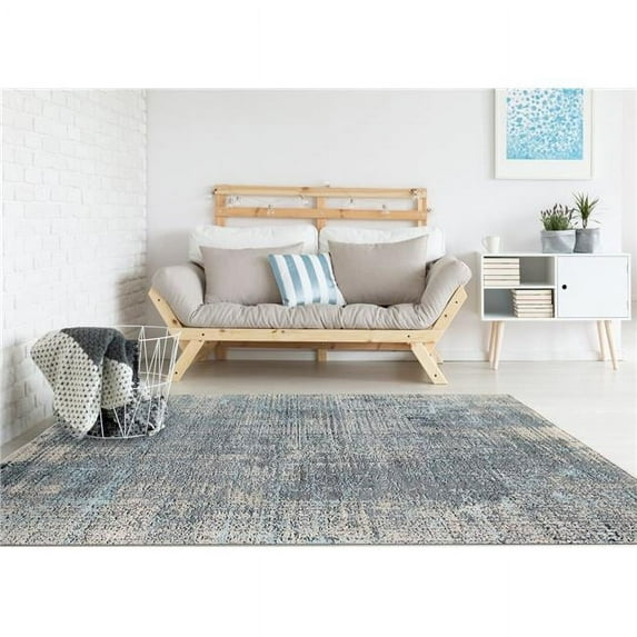 Majestic MAJ-1 Blue Modern Rug 10' X 14'