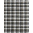 thumbnail image 1 of Luxee Designs Tartan Collection – 9×12 ft – Natural Hand-Tufted Wool – Classic Checkered Area Rug, Durable, Pet Friendly, Farmhouse Decor – Khaki, 1 of 7