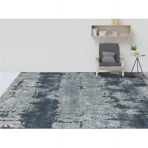 Amer Rug ZEN820203 Zenith Blue Sapphire Hand-Knotted Accent Rug - 2 x 3 ft.