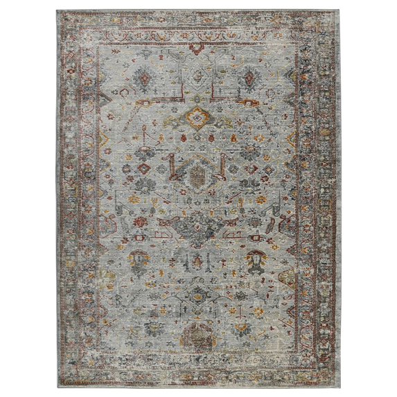 Amer Rugs Fairmont Cohaug Red Polyester Blend 7'10"x10'10" Area Rug FAI57101010