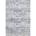 thumbnail image 1 of Amer Rug HAM75376 5 ft. 3 in. x 7 ft. 6 in. Hamilton Modern Power-Loomed Rug, Blue, 1 of 5