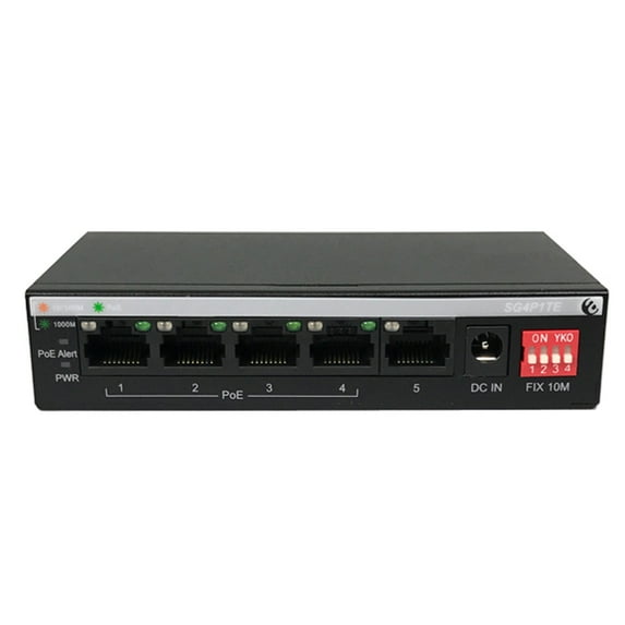 Amer SG4P1TE 5 Port 10/100/1000 Desktop Switch