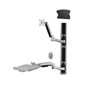 Amer Networks AMR1AWSV3 Wall Mount for Keyboard CPU Mouse Flat Panel Display