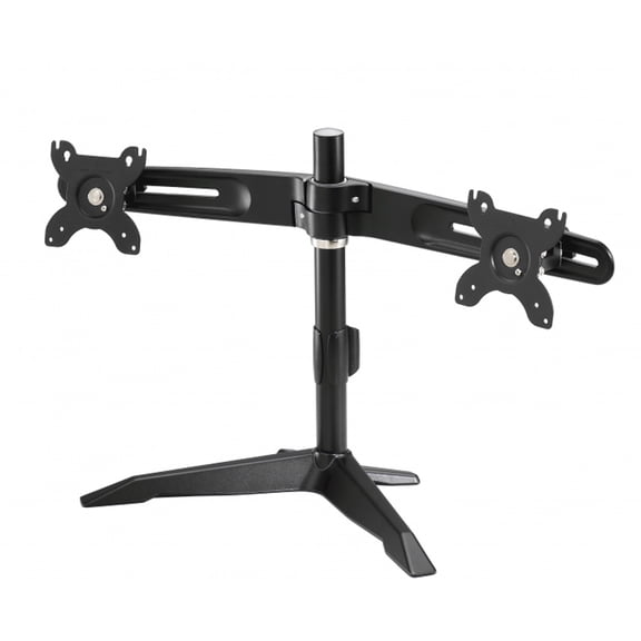 Amer.com AMR2SU Dual Monitor Stand sup 75 or 100mm VESA