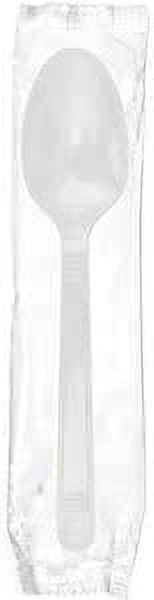 AmerCareRoyal Heavy Weight Black Disposable Plastic Forks - Individually Wrapped, Pack Of 1000 For Catering