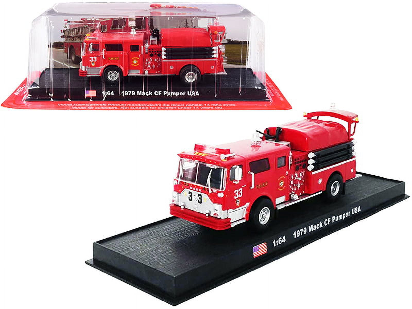 1979 Mack CF Pumper Fire Engine Red FDNY 