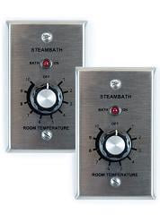 Stainless Steel Dual Room Boiler Thermostat Control