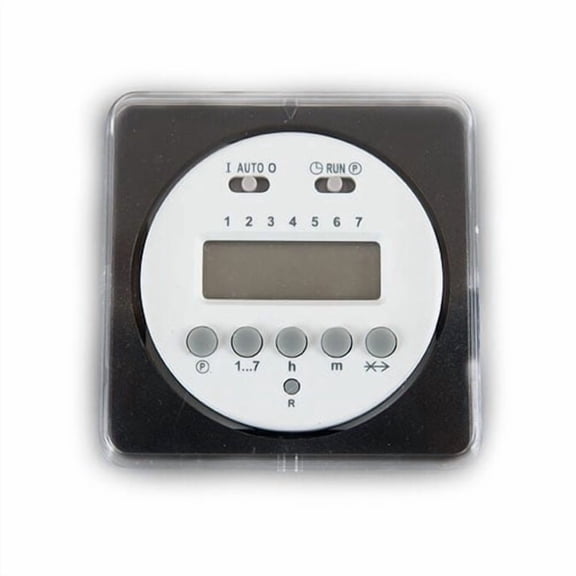 Amerec D24/7 24 Hour 7 Day Digital Time Clock with Battery Back Up. 120V