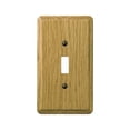thumbnail image 1 of American Tack & Hardware Toggle Switch Plate - Solid Light Oak - 1-Gang, Light Oak, 1 of 3