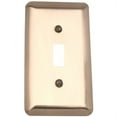 thumbnail image 1 of WALLPLATE 1 TOG BRSH BRS (Pack of 1), 1 of 5