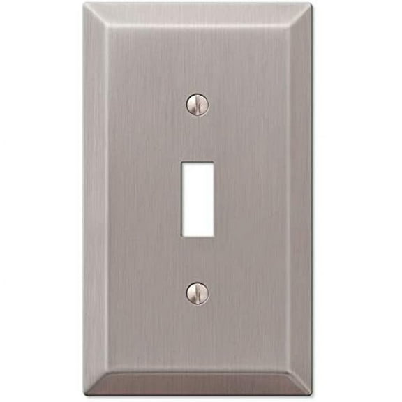 WALLPLATE 1TOG BRSHNKL (Pack of 1)