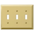 thumbnail image 1 of WALLPLATE 3TOG PB (Pack of 1), 1 of 5