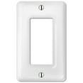 thumbnail image 1 of Amerelle Ceramic Rocker-GFCI Wall Plate 3020RW - White, 1 of 2