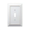 thumbnail image 1 of Amerelle 4040TDW Savannah Wood 1 Toggle Wall Plate White, 1 of 1