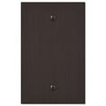 thumbnail image 1 of Amerelle 55BDB Elan Wallplate, 1 Blank, Cast Metal, Aged Bronze, 1-Pack, 1 of 1