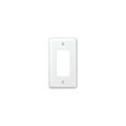 thumbnail image 1 of Amerelle 935RW Devon Wallplate, 1 Rocker, Steel, White, 1-Pack, 1 of 4