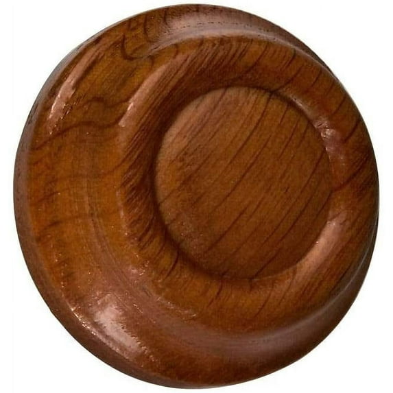 Amerelle 947OK Wallplate Dimmer Knobs Wood Medium Oak 1-Pack