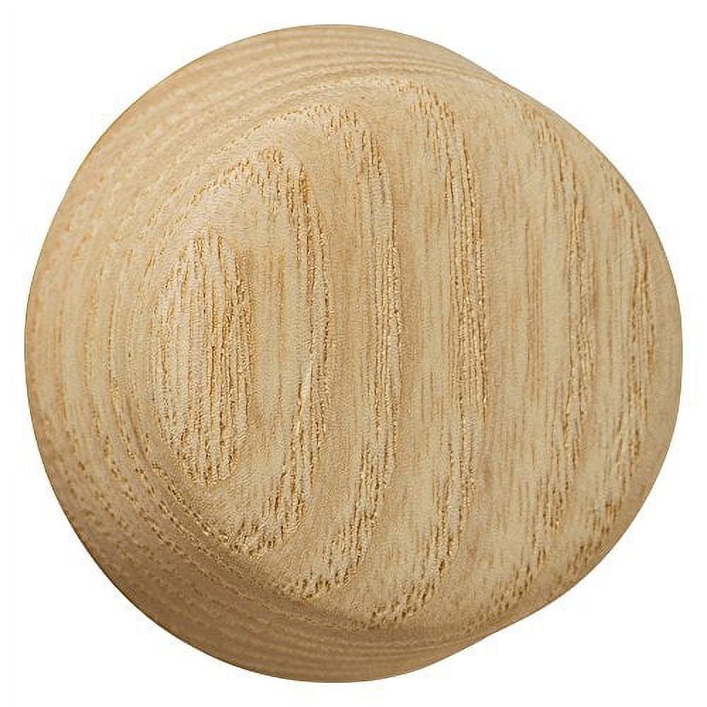 Amerelle 947UN Wall plate Dimmer Knobs Wood Unfinished 1Pack
