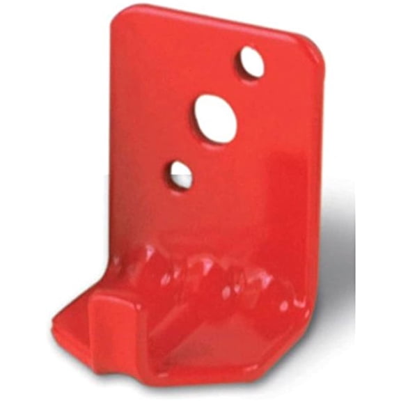 Amerex 16591 - (2 wall hooks) Fire extinguisher wall, hook, mount, bracket, hanger for 5 to 10 pound. screw and washer included