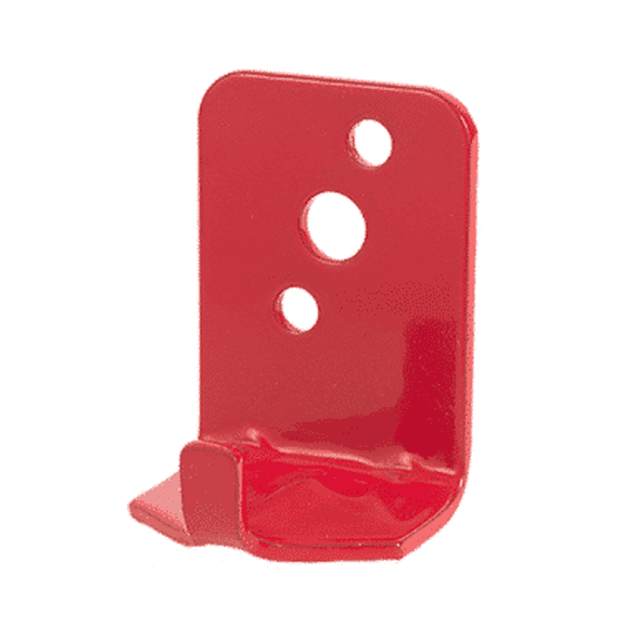Amerex 16591 - (2 wall hooks) Fire extinguisher wall, hook, mount, bracket, hanger for 5 to 10 pound. screw and washer included
