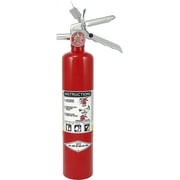 Amerex B417T, 2.5 Pound ABC Dry Chemical Class A B C Multi-Purpose 2.5 Pound Fire Extinguisher with Wall Bracket
