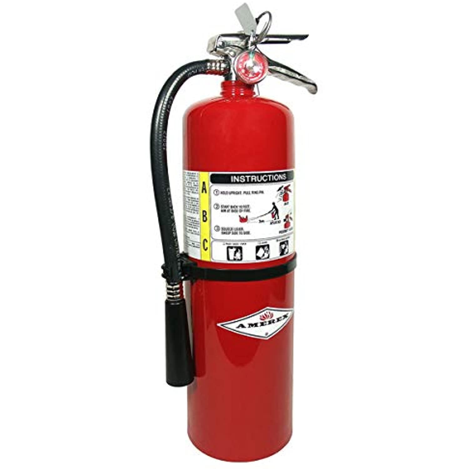 Garrison 6A80BC Heavy-Duty Rechargeable Fire Extinguisher With