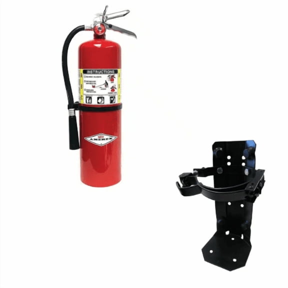 Amerex B456 10lb ABC Dry Chemical Fire Extinguisher with 895 Vehicle/Marine Bracket