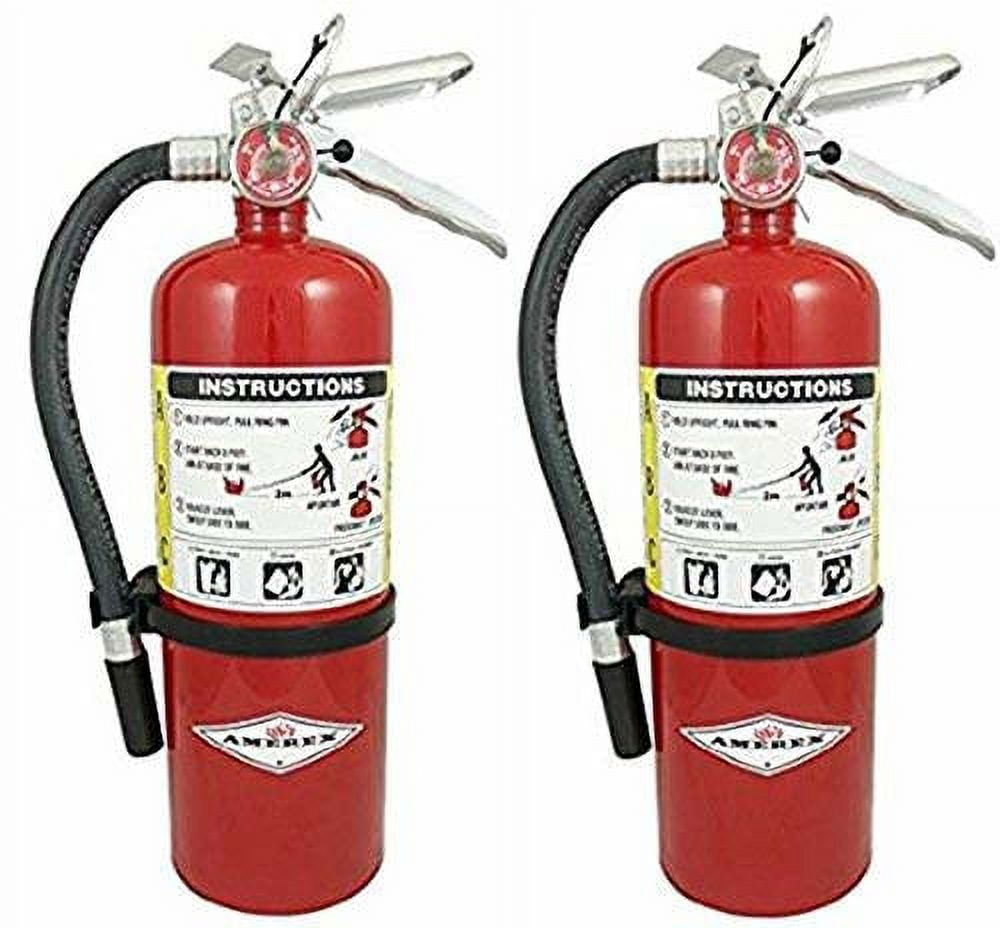 Amerex B500 5lb ABC Dry Chemical Fire Extinguisher, Portable, Home ...