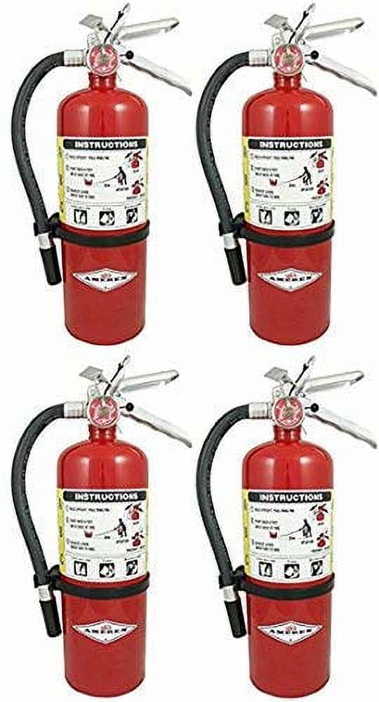 Amerex B500, 5lb ABC Dry Chemical Class A B C Fire Extinguisher (4 Pack) - image 1 of 1