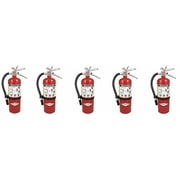 Amerex B500, 5lb ABC Dry Chemical Class A B C Fire Extinguisher 5