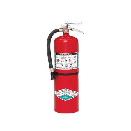 Amerex Fire Extinguisher,Steel,Red,ABC 397