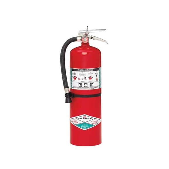 Amerex Fire Extinguisher,Steel,Red,ABC 397